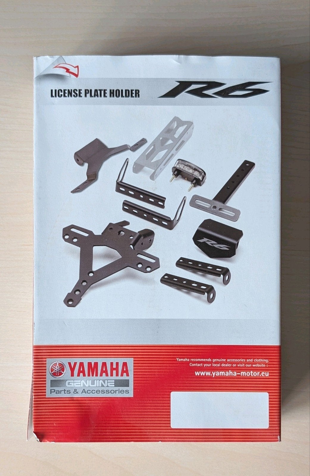 Yamaha R6 Kentekenplaathouder - Nieuw in doos, Motoren, Ophalen of Verzenden, Nieuw