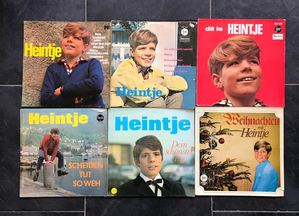 Heintje  6 lp’s, Cd's en Dvd's, Vinyl | Nederlandstalig, Ophalen, Zo goed als nieuw, Overige formaten, Levenslied of Smartlap