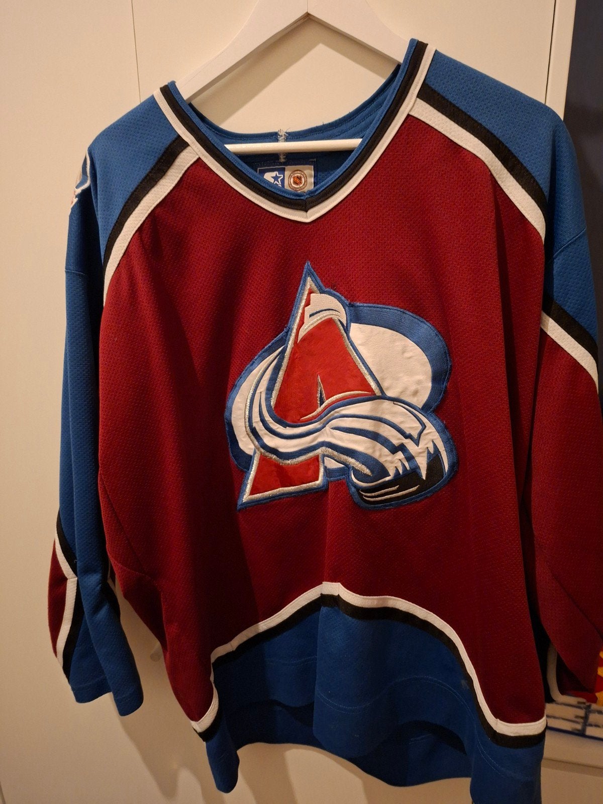 NHL Colorado Avalanche ijshockey jersey L starter, Ophalen of Verzenden, Buitenlandse clubs, Shirt