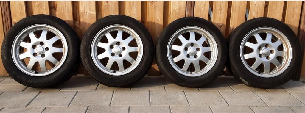 Lichtmetalen Jaguar velgen met Pirelli en Vredestein banden., Auto diversen, Onderhoudsmiddelen, Ophalen