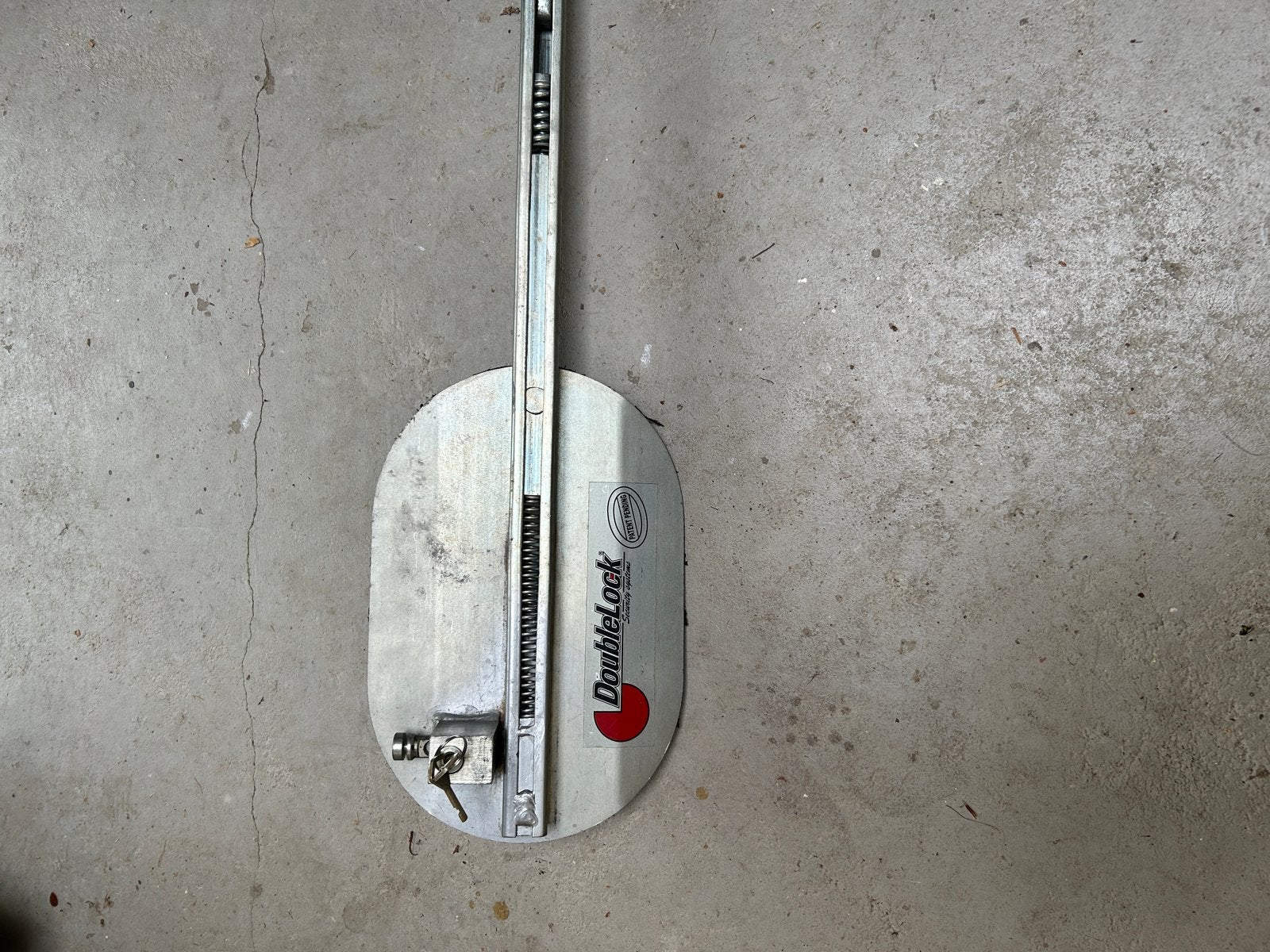 Double Lock Wielklem met 2 sleutels, Ophalen of Verzenden, Gebruikt