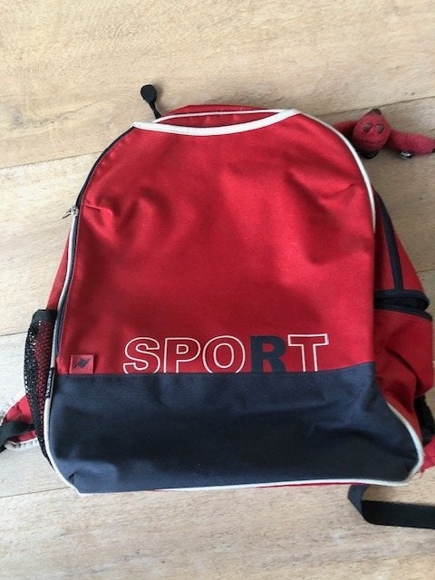 rood/blauwe tennis rugzak van Rucanor., Ophalen of Verzenden, Zo goed als nieuw, Unisex kinderen