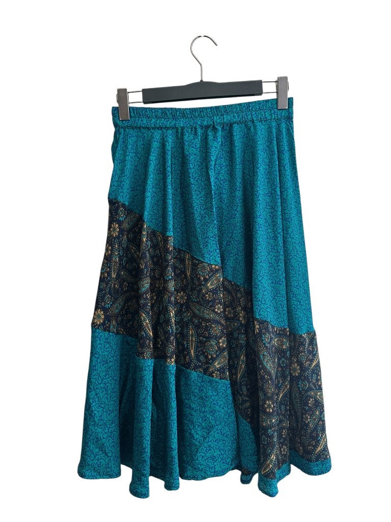 Sissel Edelbo rok S/M, Blauw, Ophalen of Verzenden, Zo goed als nieuw, Onder de knie