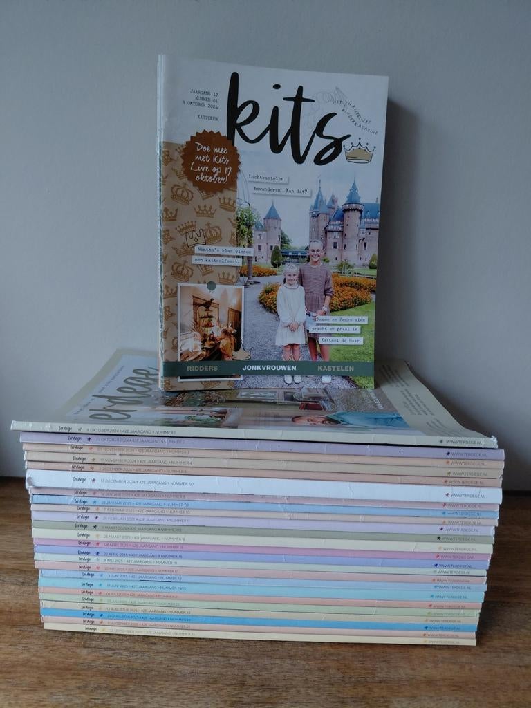 Terdege en Kits magazines - Grote collectie, Ophalen of Verzenden, Gelezen, Overige typen