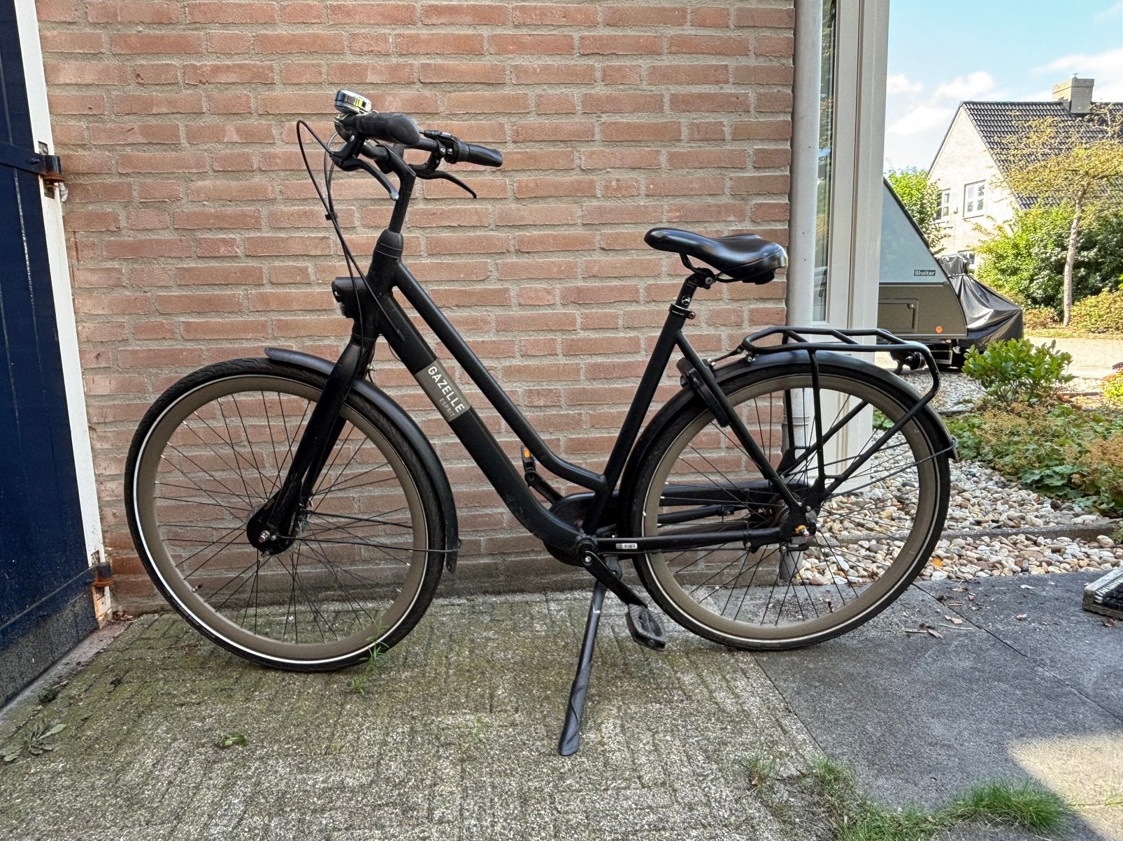 Fiets Gazelle esprit zwart, Ophalen, Versnellingen, Schijfrem, Gazelle