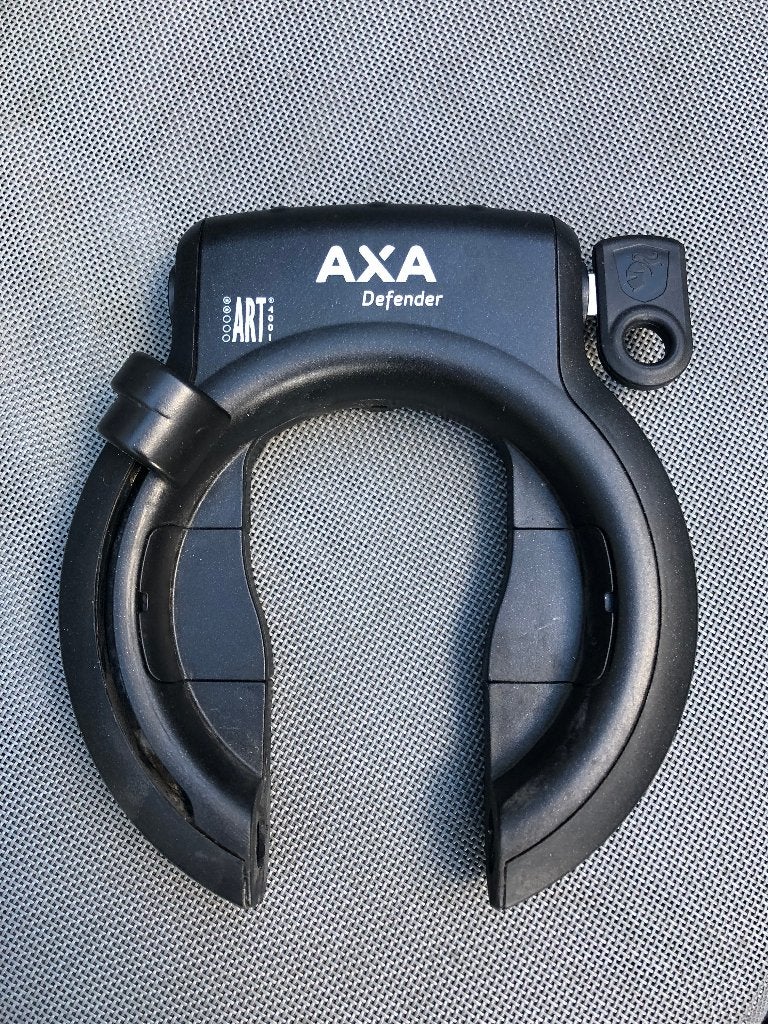 AXA Defender Ringslot - ART2 Gecertificeerd, Ophalen of Verzenden, Zo goed als nieuw, Ringslot