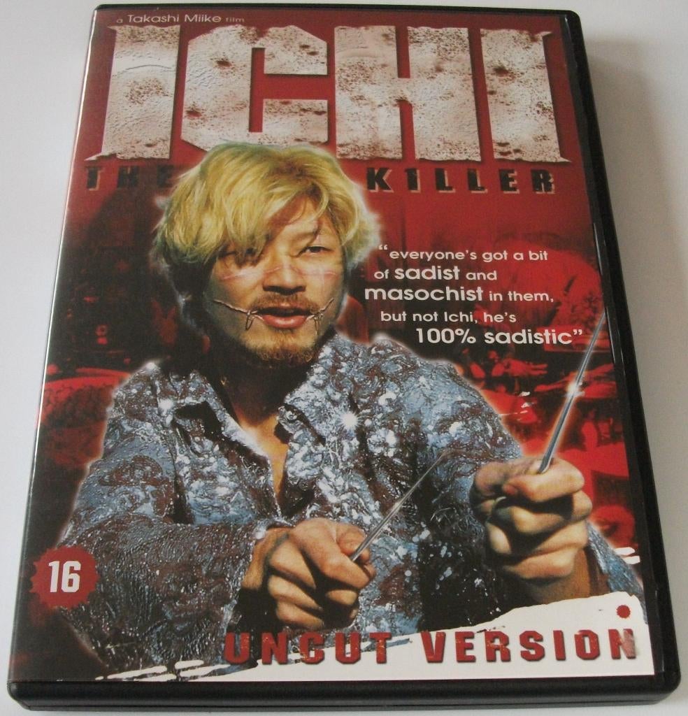 Dvd *** ICHI THE KILLER *** Uncut Version, Vanaf 16 jaar, Ophalen of Verzenden, Zo goed als nieuw, Actie