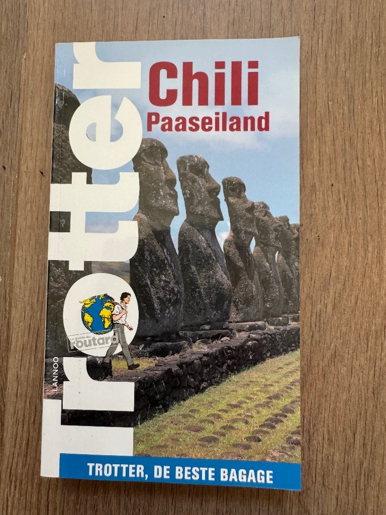Reisgids Trotter Chili & Paaseiland, Overige merken, Verzenden, Europa, Zo goed als nieuw