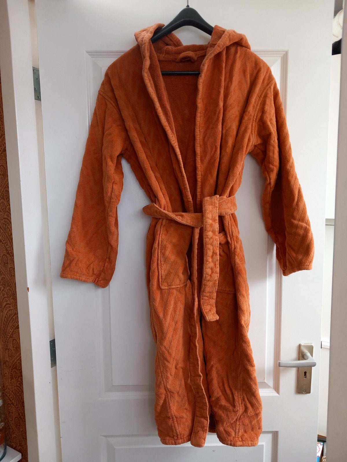 Missoni Home Badjas Oranje Maat S/M, Ophalen of Verzenden, Zo goed als nieuw, Oranje, Textiel