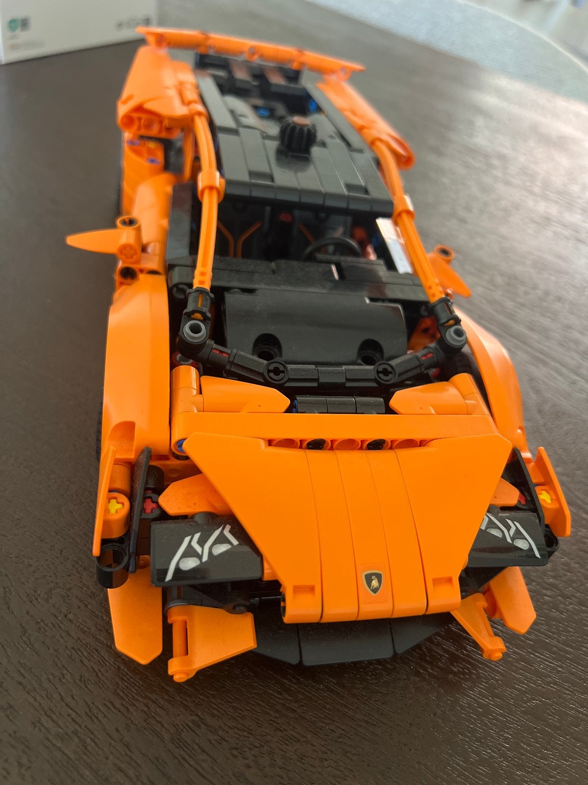 Lego Technic Lamborghini Oranje, Ophalen, Zo goed als nieuw, Overige merken