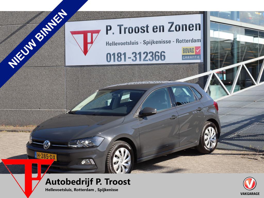 Volkswagen Polo 1.0 MPI Comfortline Cruise control/Airco/Blu, Auto's, Volkswagen, 12 maanden, Stof, 82 pk, Origineel Nederlands