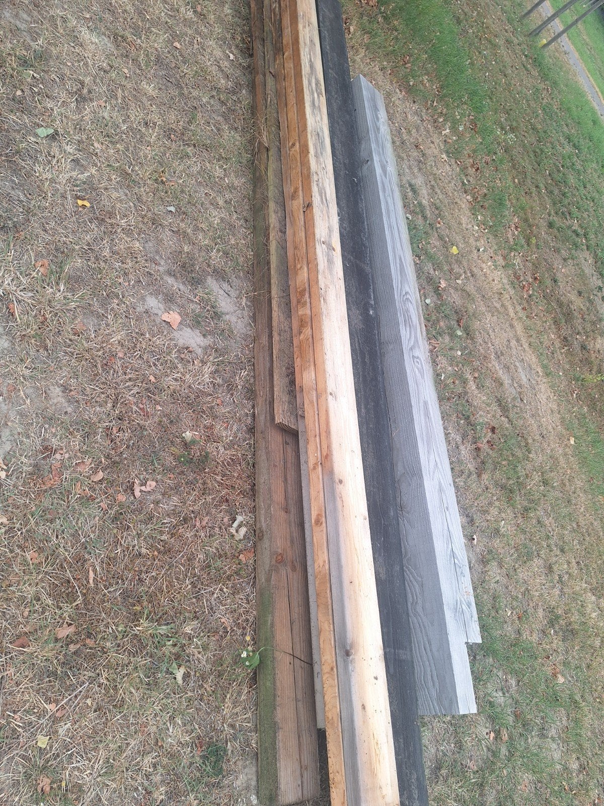 Houten balken, planken op te halen en wasbak, Tuin en Terras, Ophalen, 250 cm of meer, Balken