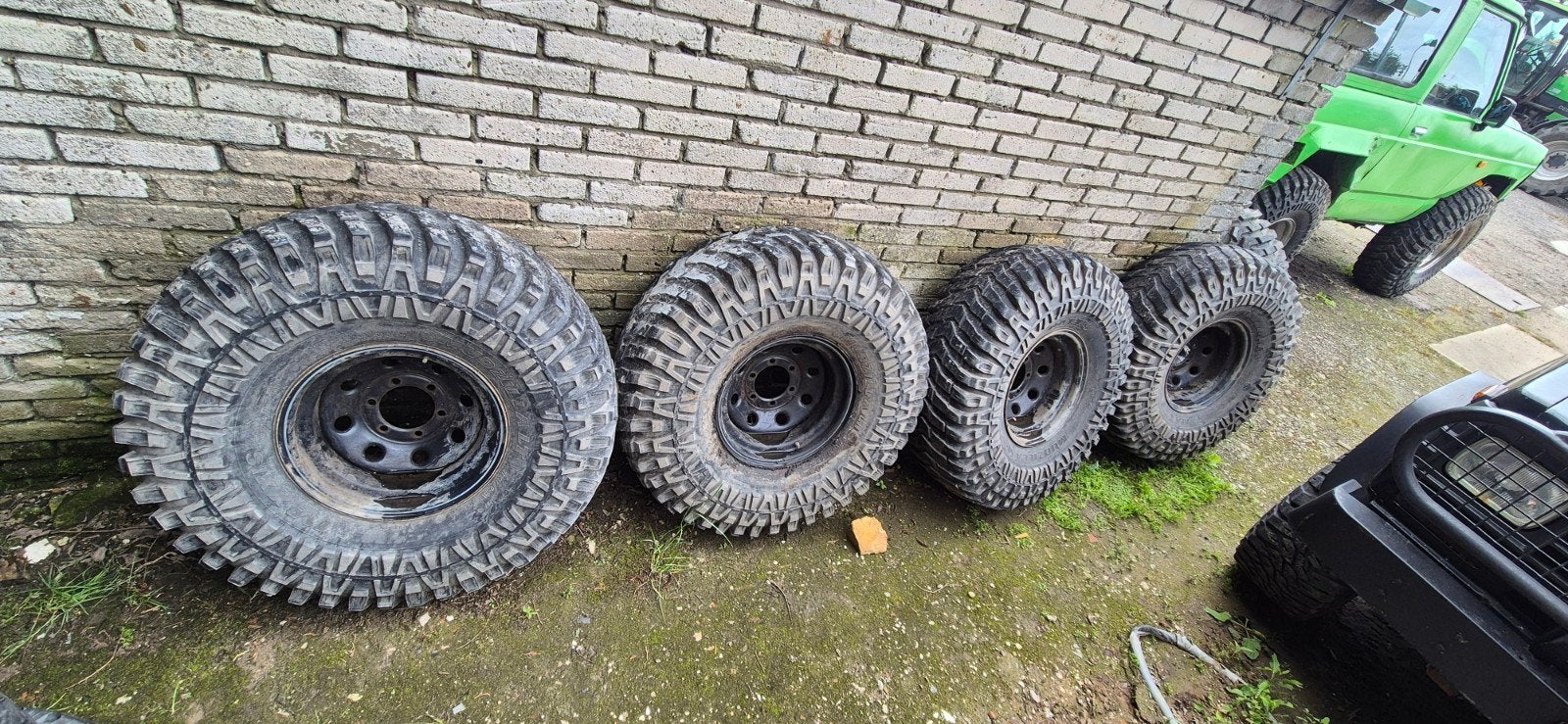 Diverse set off-road banden op 6x139.7 velgen, Ophalen, Overige, Gebruikt, Overige