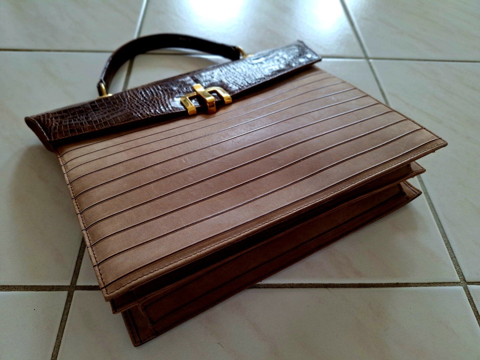 Picard damestas, Ophalen of Verzenden, Nieuw, Bruin, Handtas