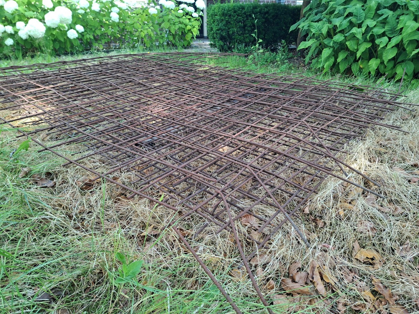 Betonnen, wapeningsnet, betonstaal, bouwstaalmat, Doe-het-zelf en Verbouw, Ophalen, Nieuw
