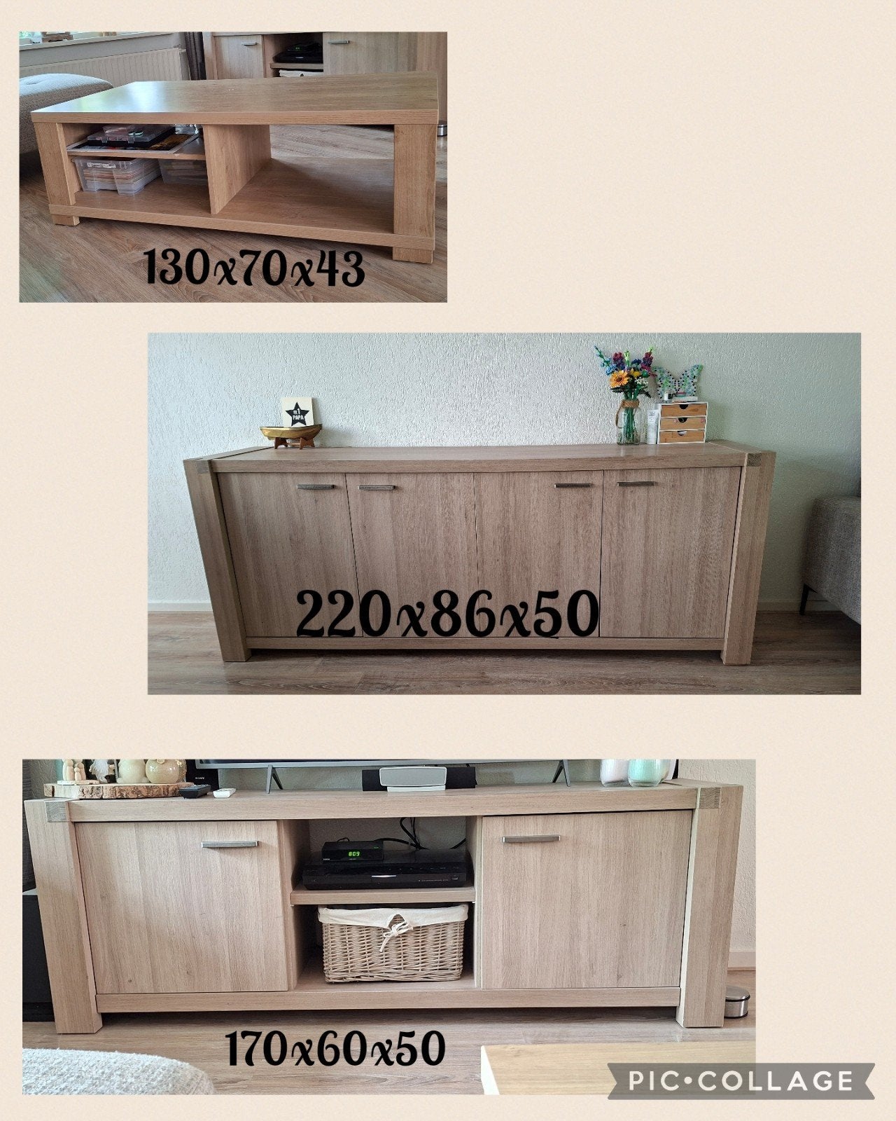 dressoir, tv meubel, salontafel en wandplanken, Ophalen
