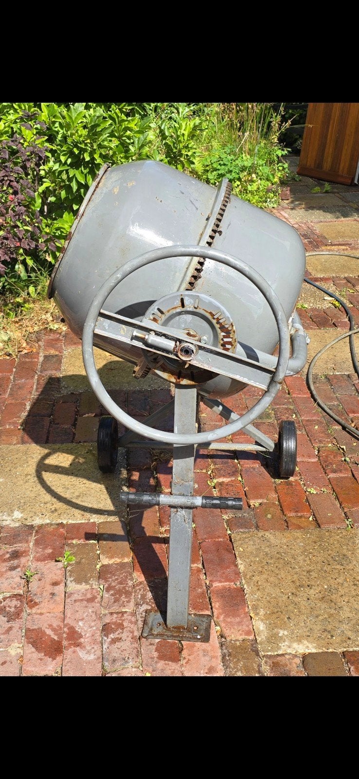 Robuuste cementmixer 120L - Ideaal voor klussen, Ophalen, Gebruikt