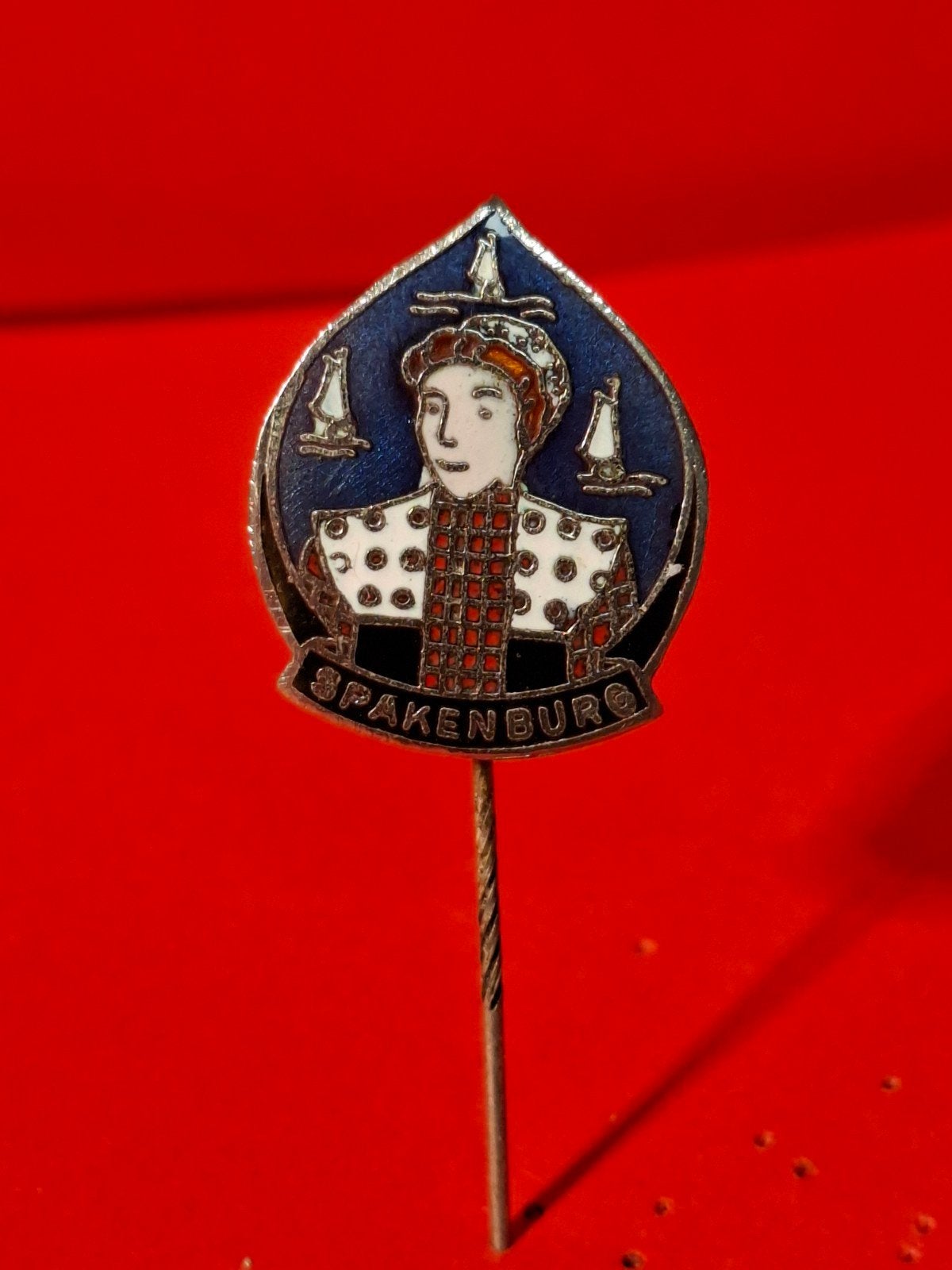 mooie speld SPAKENBURG, Ophalen of Verzenden, Gebruikt
