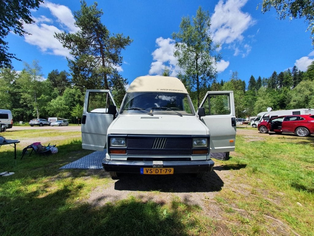 Fiat Ducato 280 Diesel Camper | 1986 | Wegenbelastingvrij, Chemisch toilet, Buscamper of Camperbus, Fiat, Tot en met 2