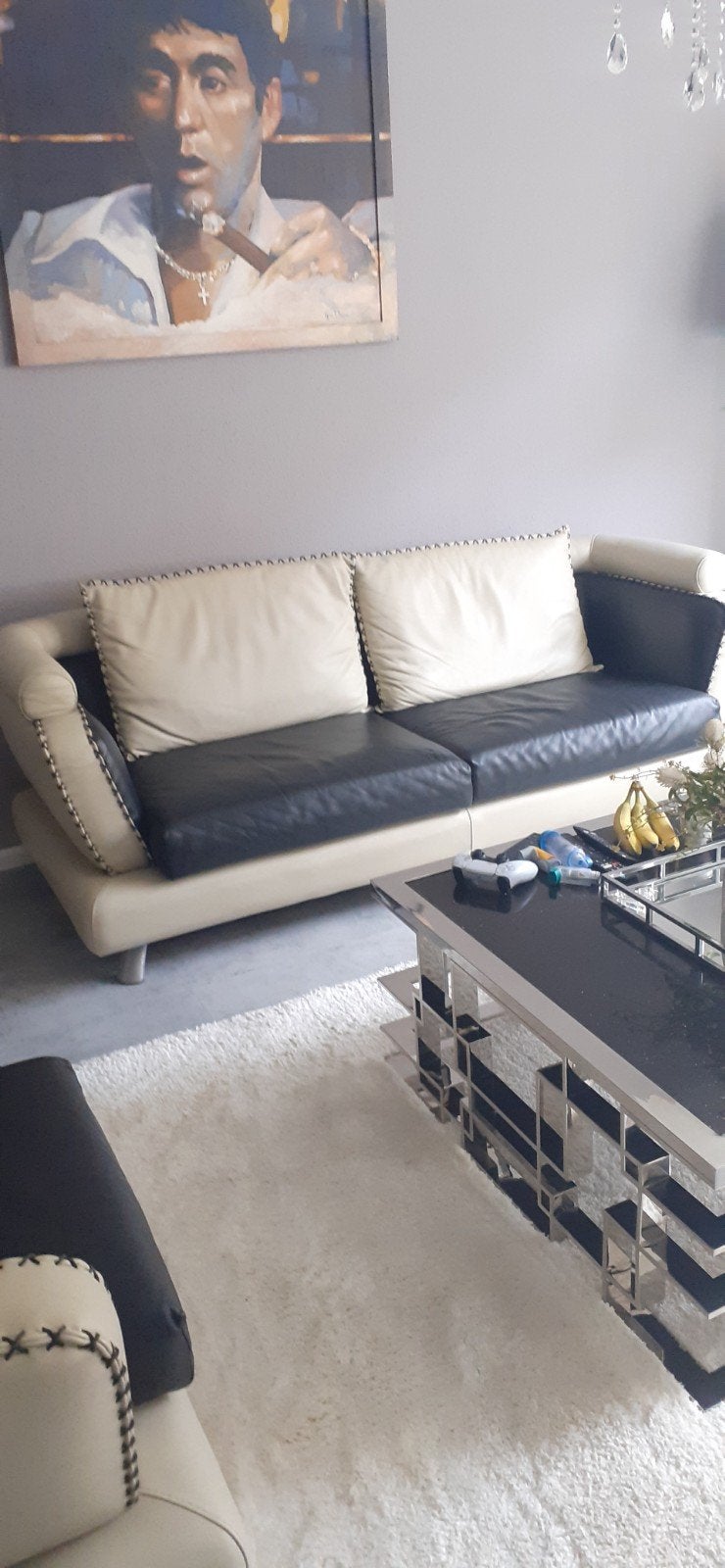 Exclusief Formenti bankstel - Zeer goede staat, Huis en Inrichting, Banken | Bankstellen, Ophalen, Modern, Exclusief, Driepersoons