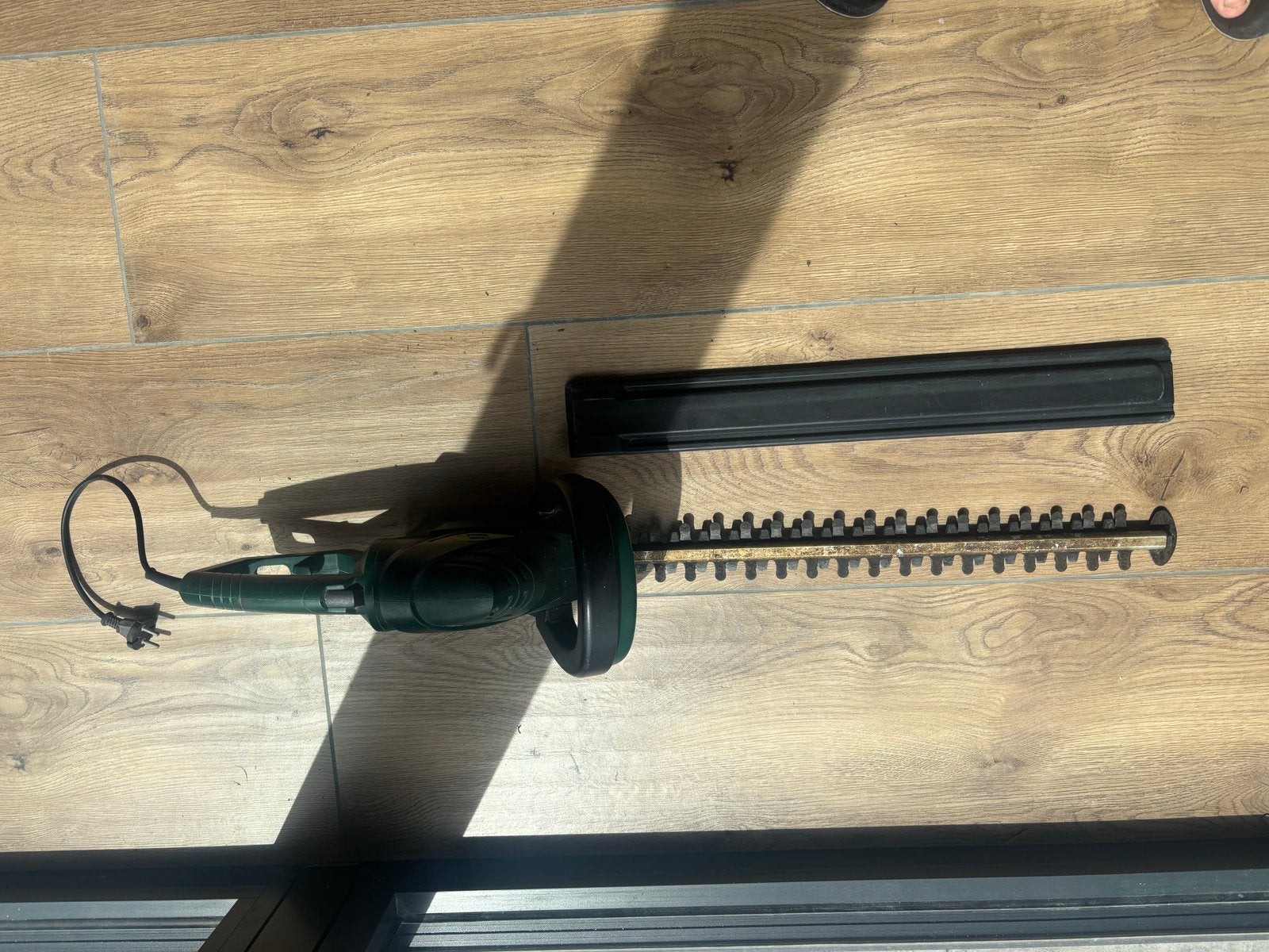 Greenway HS620 elektrische heggenschaar - 620W, Ophalen of Verzenden, Gebruikt, Elektrisch