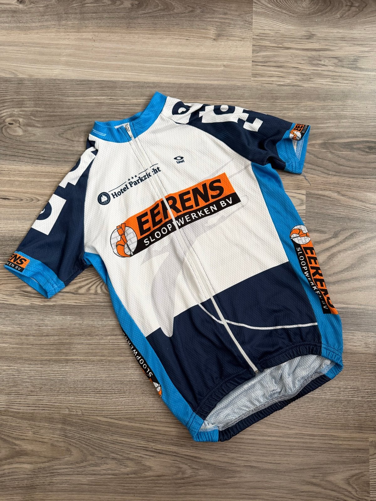 Lawi wielershirt kinderen maat 146, Gebruikt, Kinderen, Overige maten, Ophalen of Verzenden