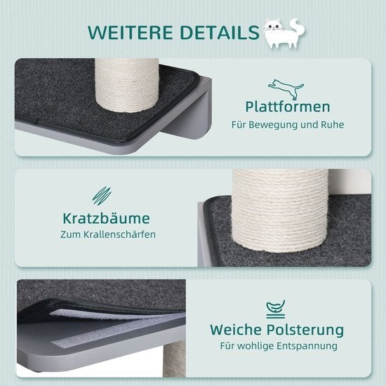 Krabpaal – Kattenboom – Krabmeubel – Klimmeubel – Kattenhuis, Corvance B.V., Verzenden, Nieuw, Corvancebol@gmail.com