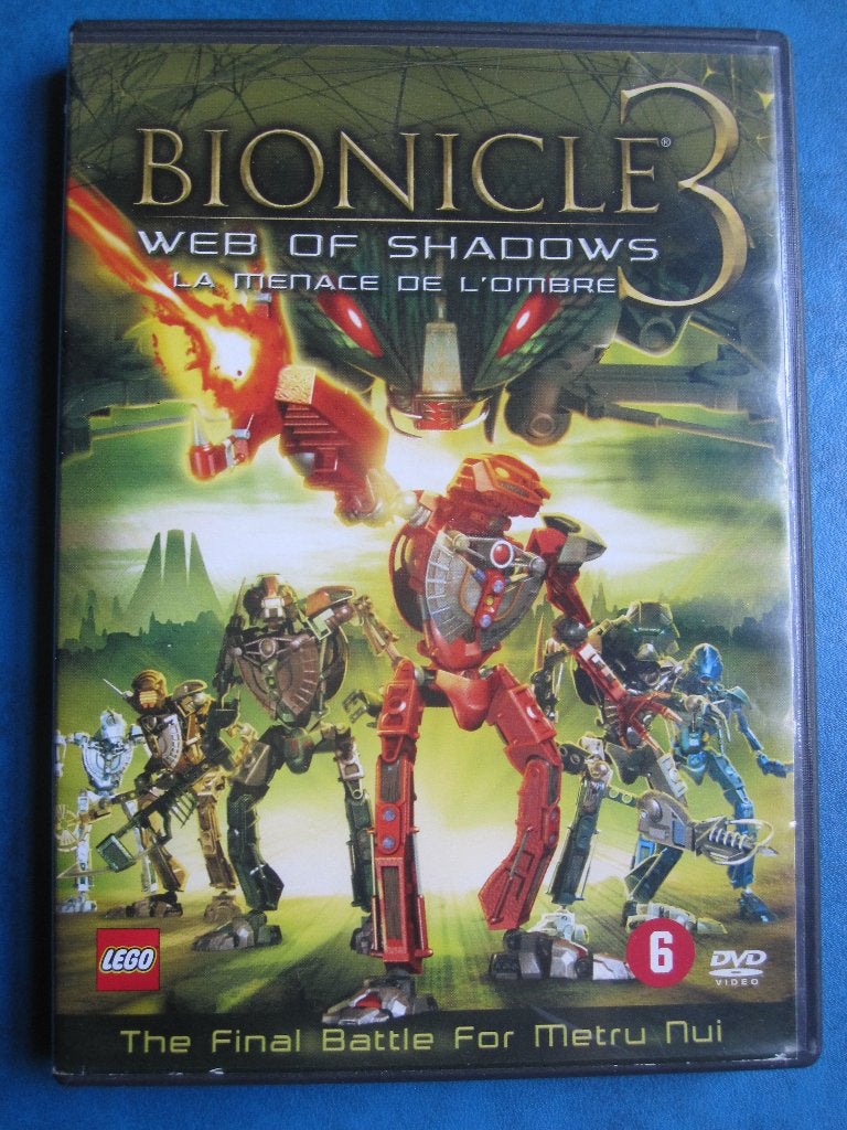 Bionicle 3 - Web of Shadows (2005), Animatie, Amerikaans, Nederlands, Ophalen of Verzenden