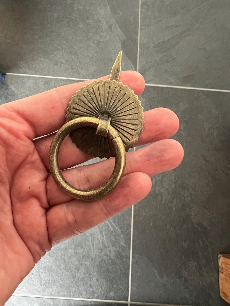Chinese deurknop handvat ladeknop oosters chinees xxl, Huis en Inrichting, Verburgt Vintage, Meerkleurig, Nieuw, Ophalen of Verzenden