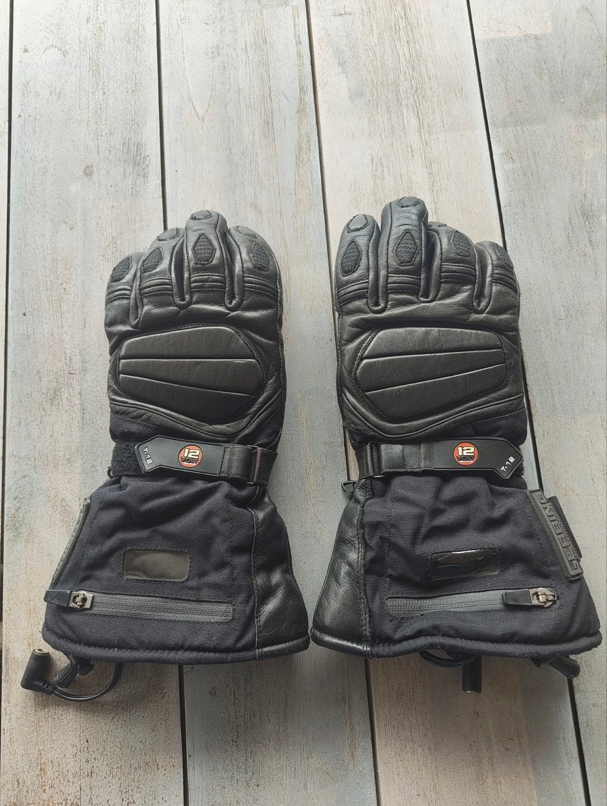Gerbing verwarmde motorhandschoenen maat L met aansluitkabel, Motoren, Dames, Ophalen of Verzenden, Handschoenen, Gerbing