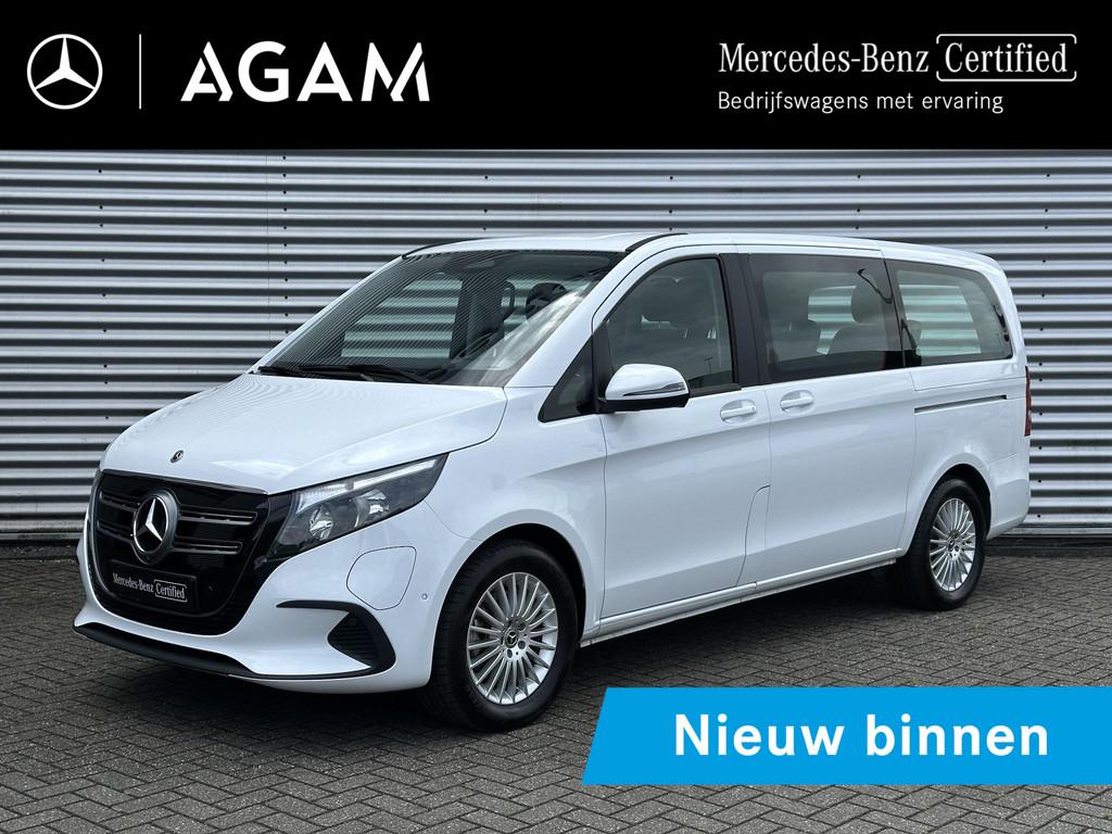 Mercedes-Benz EQV 300 L2 90 kWh 6-Persoons Facelift Model |, Auto's, Stof, Zwart, 365 km, 2588 kg
