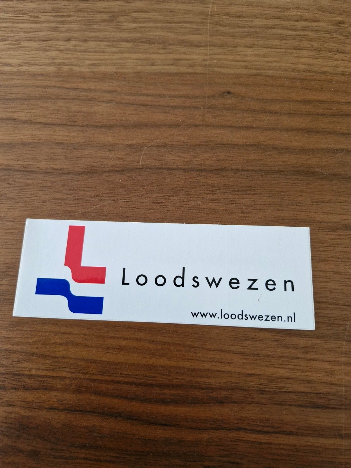 9065 Sticker Loodswezen - Nieuw, Ophalen of Verzenden, Nieuw, Bedrijf of Vereniging