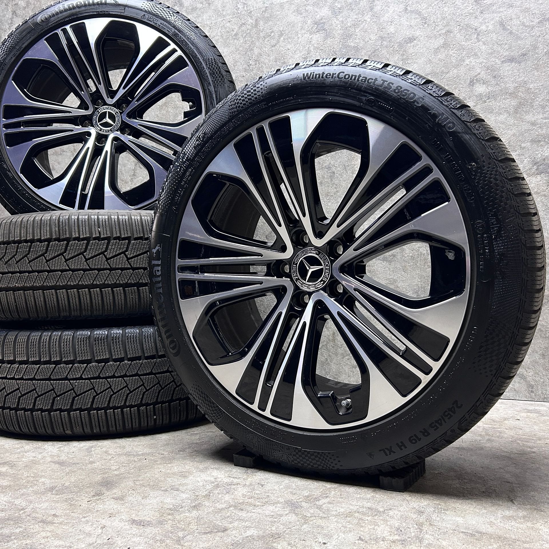 ✅ 19 inch originele velgen + winterbanden MB E klasse W214, 19 inch, -, -, Banden en Velgen