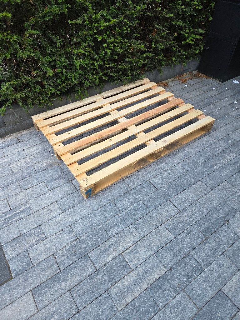 Pallet, Ophalen, Minder dan 25 mm, Zo goed als nieuw, Minder dan 200 cm