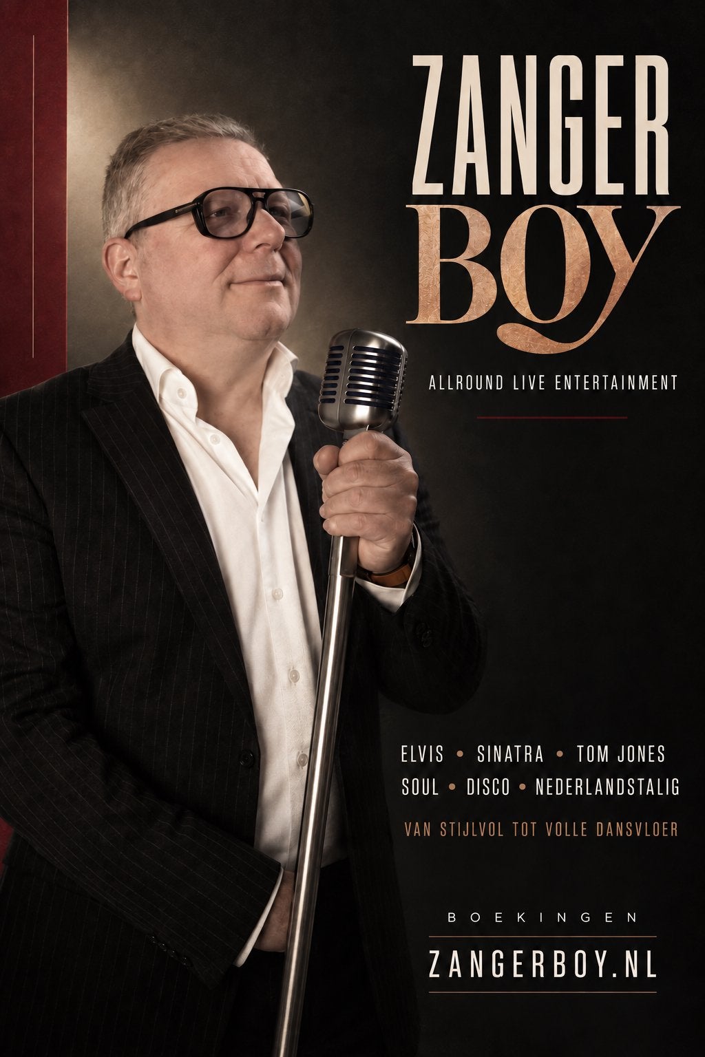 Zanger Boy 🎤 Live zanger voor Feest, Bruiloft & Event, Dj