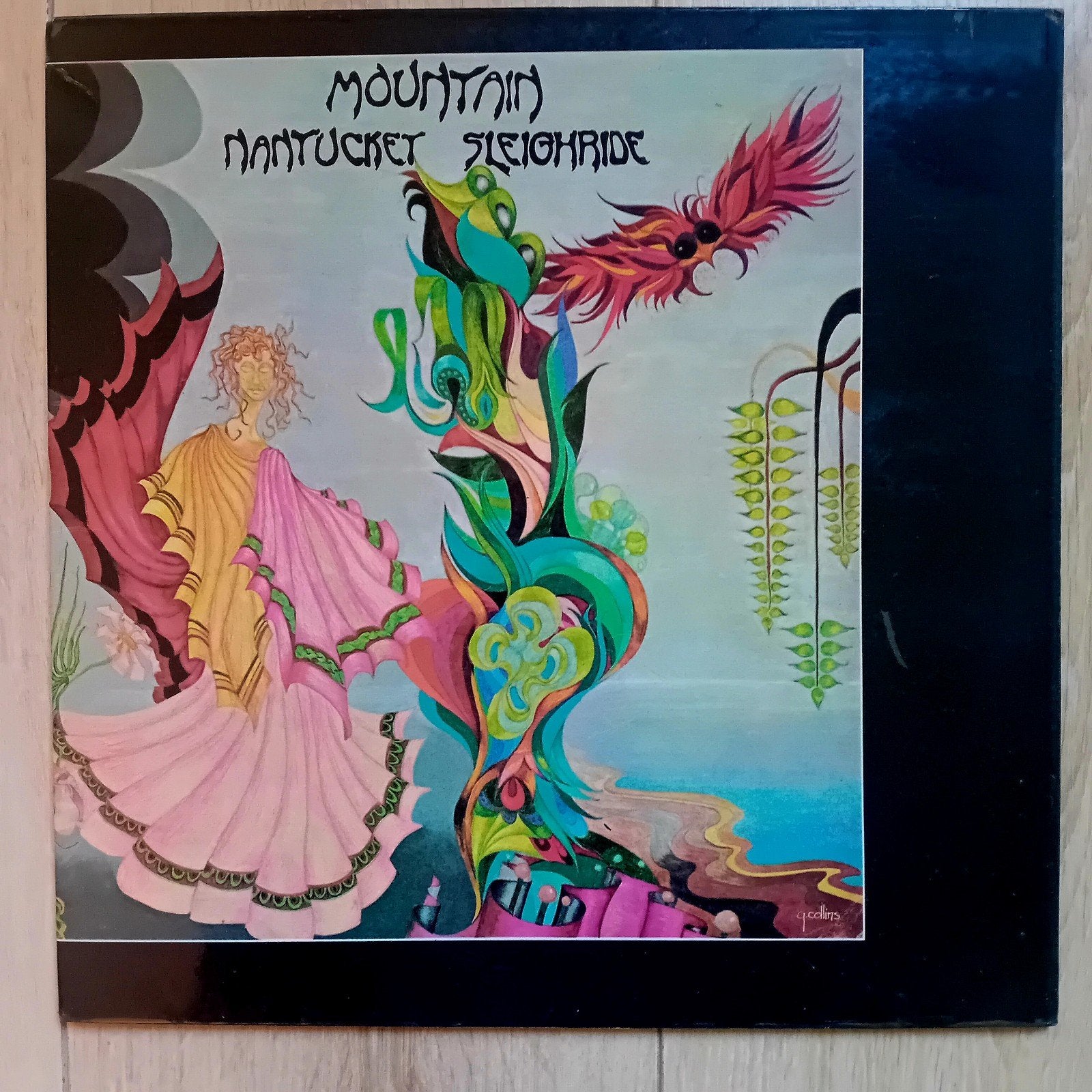 Mountain - Nantucket sleighride lp vinyl blues rock prog, Ophalen of Verzenden, Gebruikt