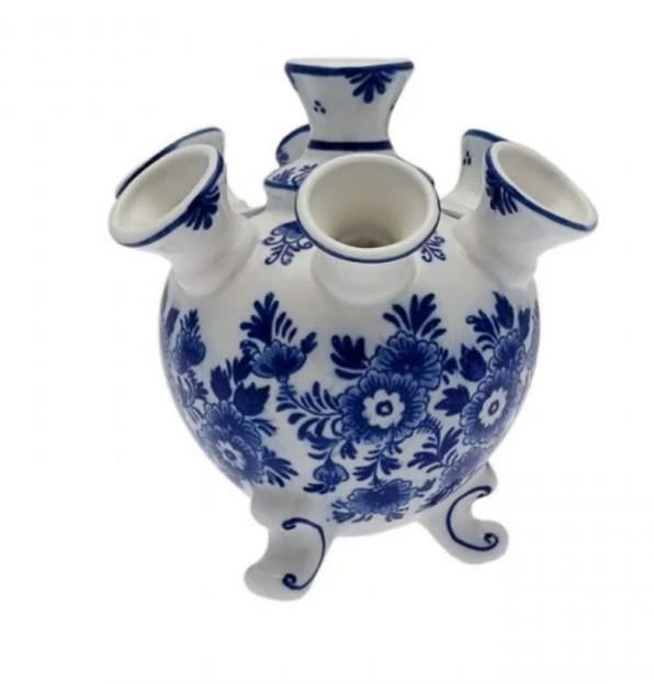 Tulpenvaas delftsblauw, Ophalen of Verzenden