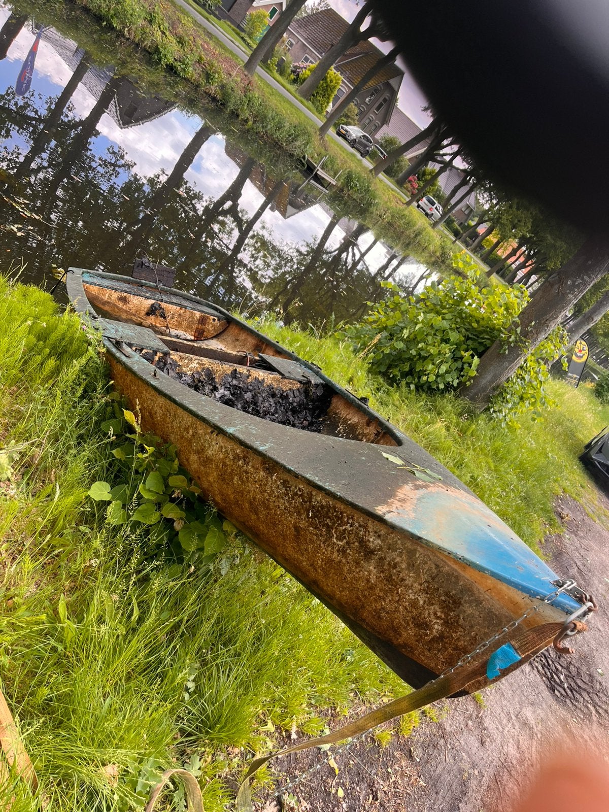 Polyester tytanic bootje, Watersport en Boten, Ophalen of Verzenden, Zo goed als nieuw, Overige typen