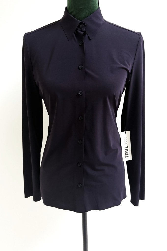 SPLINTERNIEUW! TRVL DRSS Zenggi travel blouse blauw XS, TRVL DRSS Zenggi, Nieuw, Maat 34 (XS) of kleiner, Verzenden