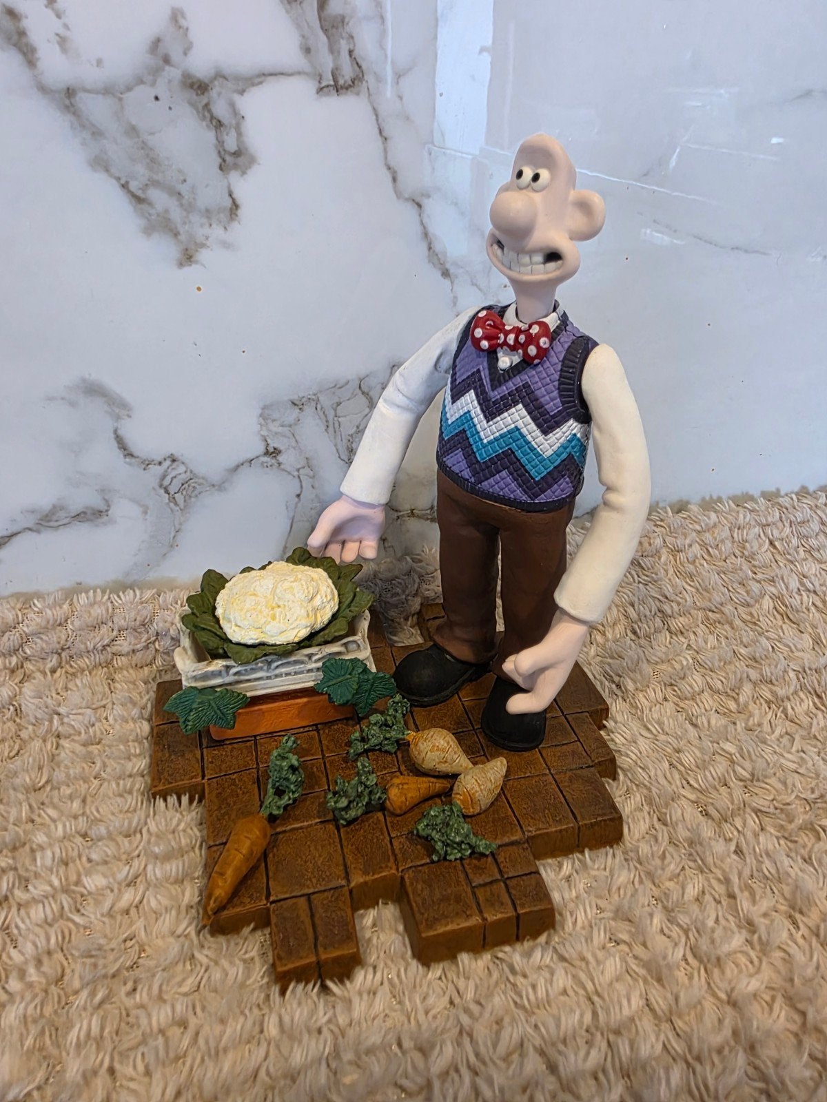 McFarlane Wallace & Gromit Wallace with Vegetables, Ophalen of Verzenden, Gebruikt