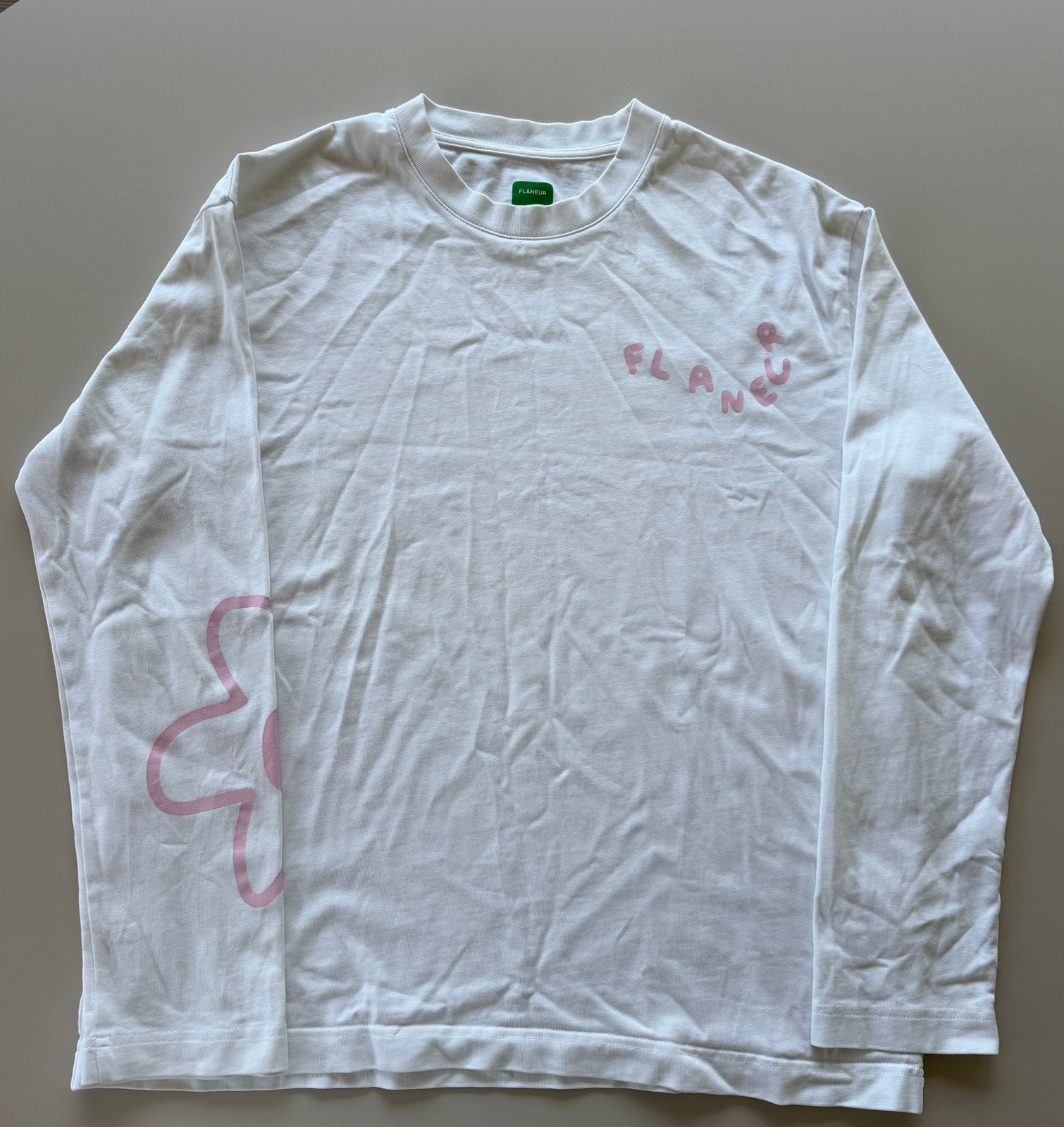 Flaneur longsleeve- roze, Kleding | Heren, Truien en Vesten, Maat 52/54 (L), Ophalen of Verzenden, Zo goed als nieuw, Roze