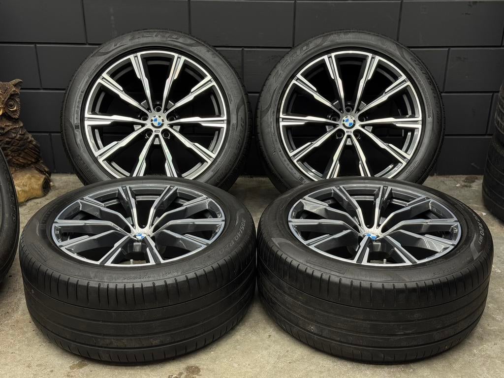 Originele 20 inch BMW X5 G05 X6 G06 740M 5x112 Breedset TPMS, Auto-onderdelen, Banden en Velgen, Ophalen, ., 275 mm, Banden en Velgen