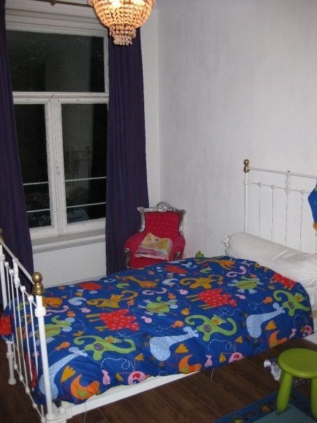 Antiek stalen prinsessenbed 90x190, Kinderen en Baby's, 85 tot 100 cm, Gebruikt, 180 cm of meer, Ophalen