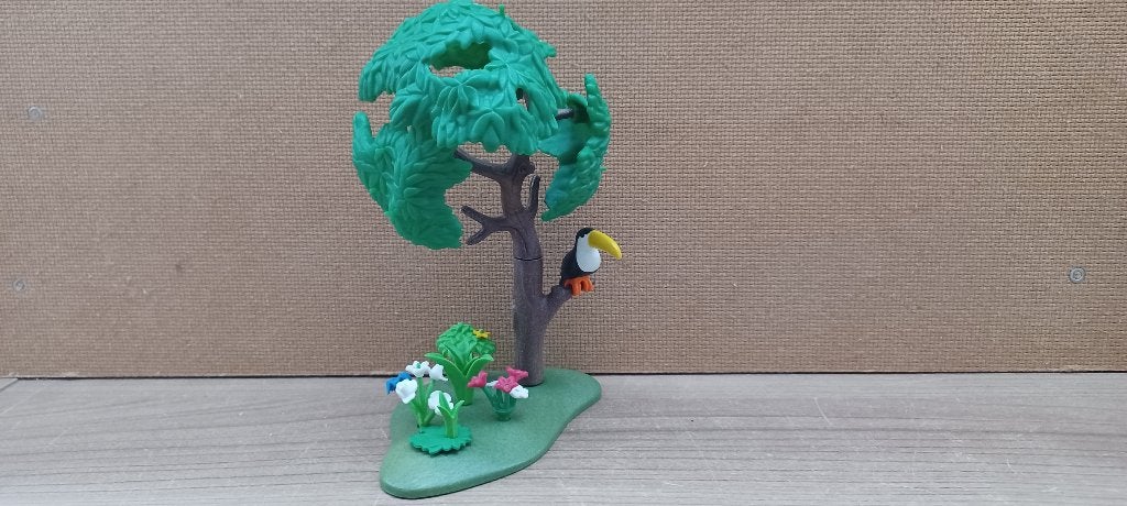 playmobil kakatoe in boom, Ophalen of Verzenden, Gebruikt, Losse onderdelen