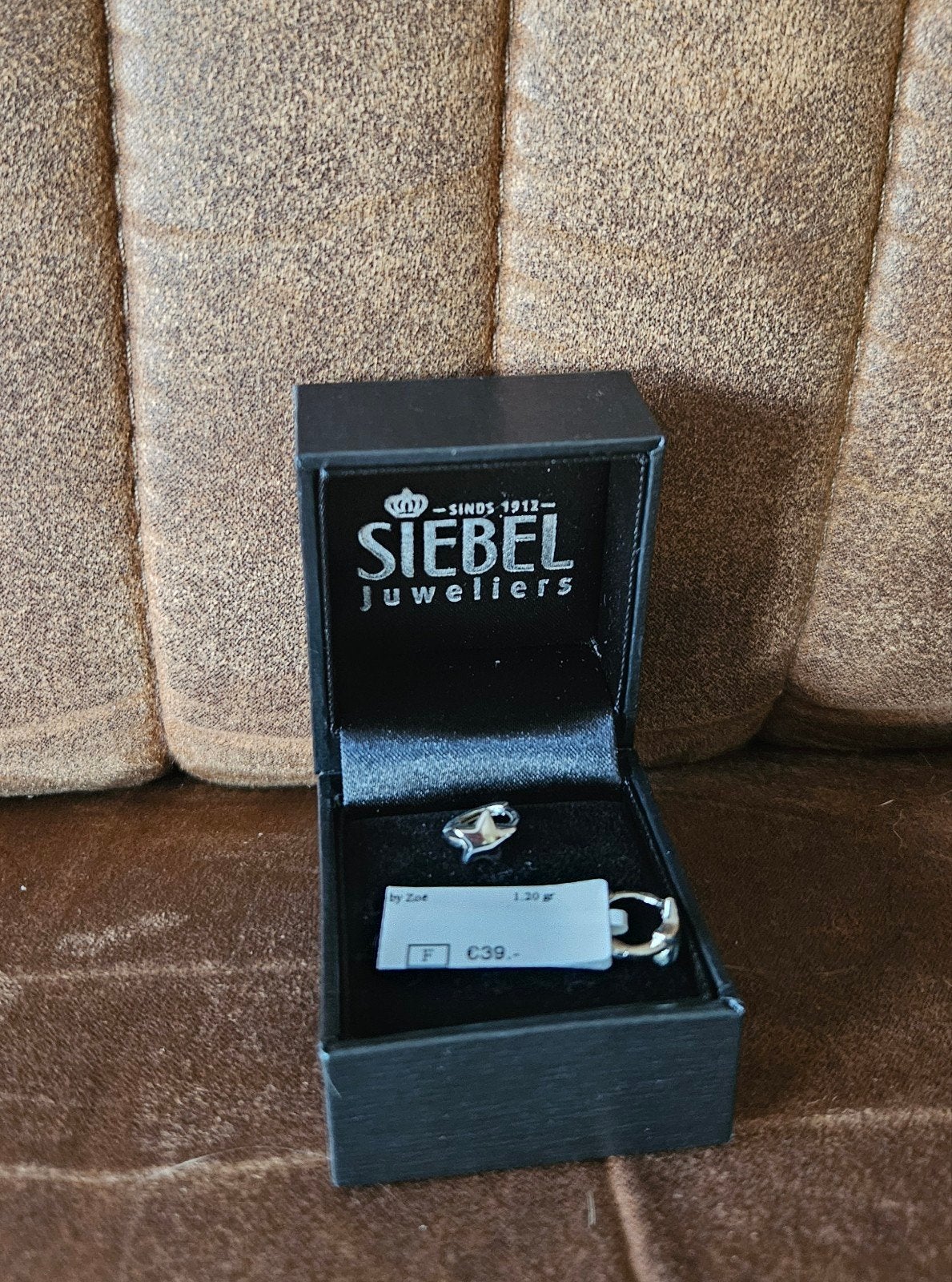 Siebel ster oorringen Nieuw, Hangers, Nieuw, Ophalen of Verzenden, Zilver