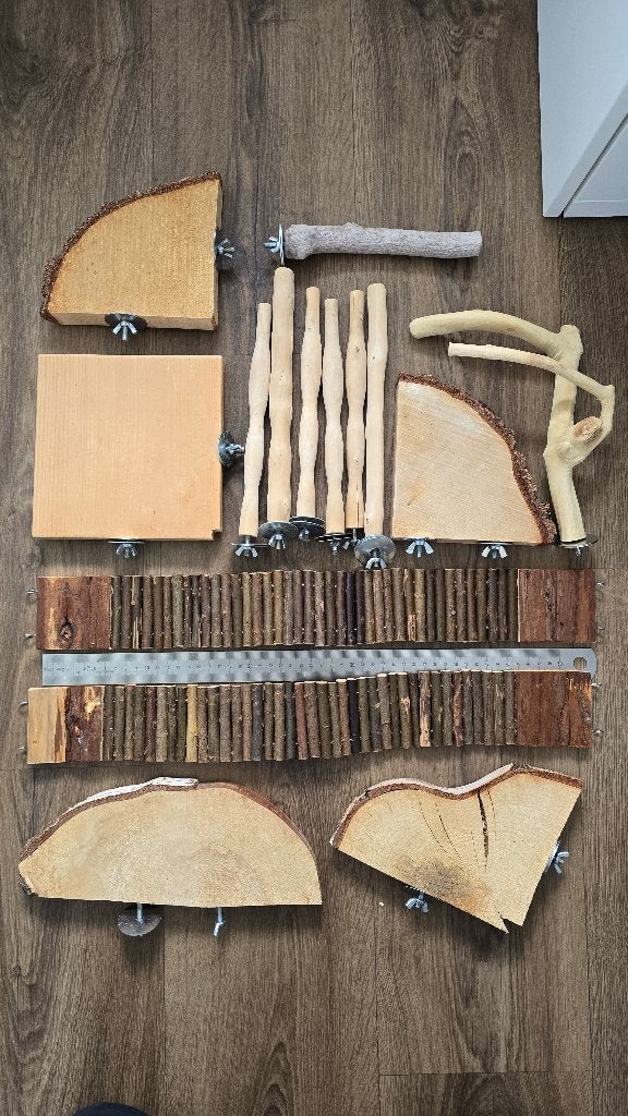 zitstokken / plankjes, Dieren en Toebehoren, Ophalen of Verzenden, Gebruikt, Kooi-accessoires