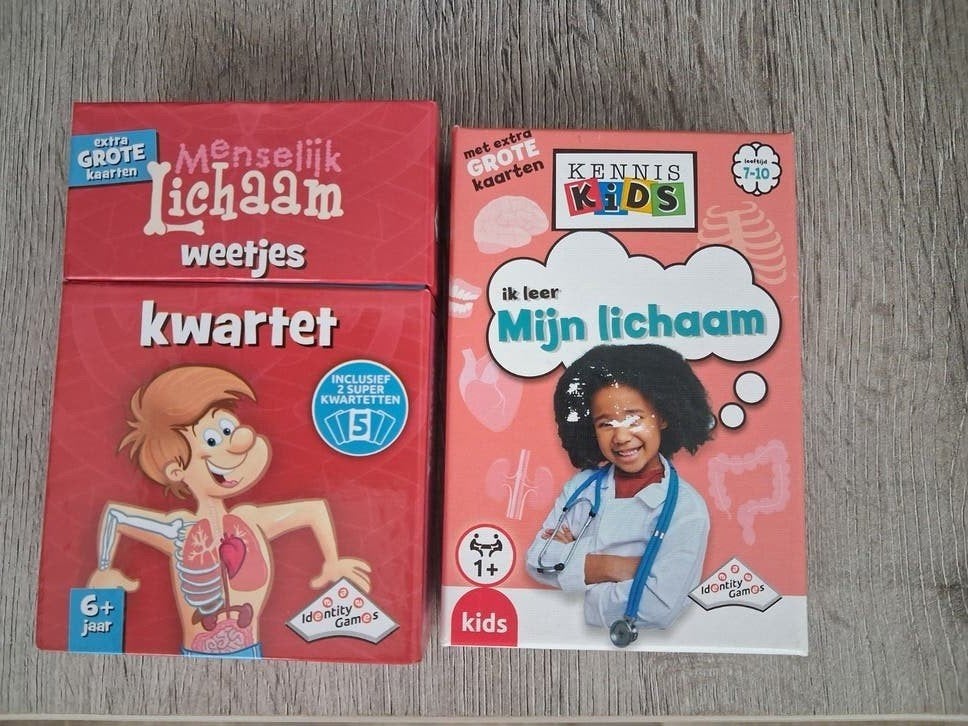 Mijn lichaam - Kennis Kids en Weetjes Kwartet, Ophalen of Verzenden, Nieuw