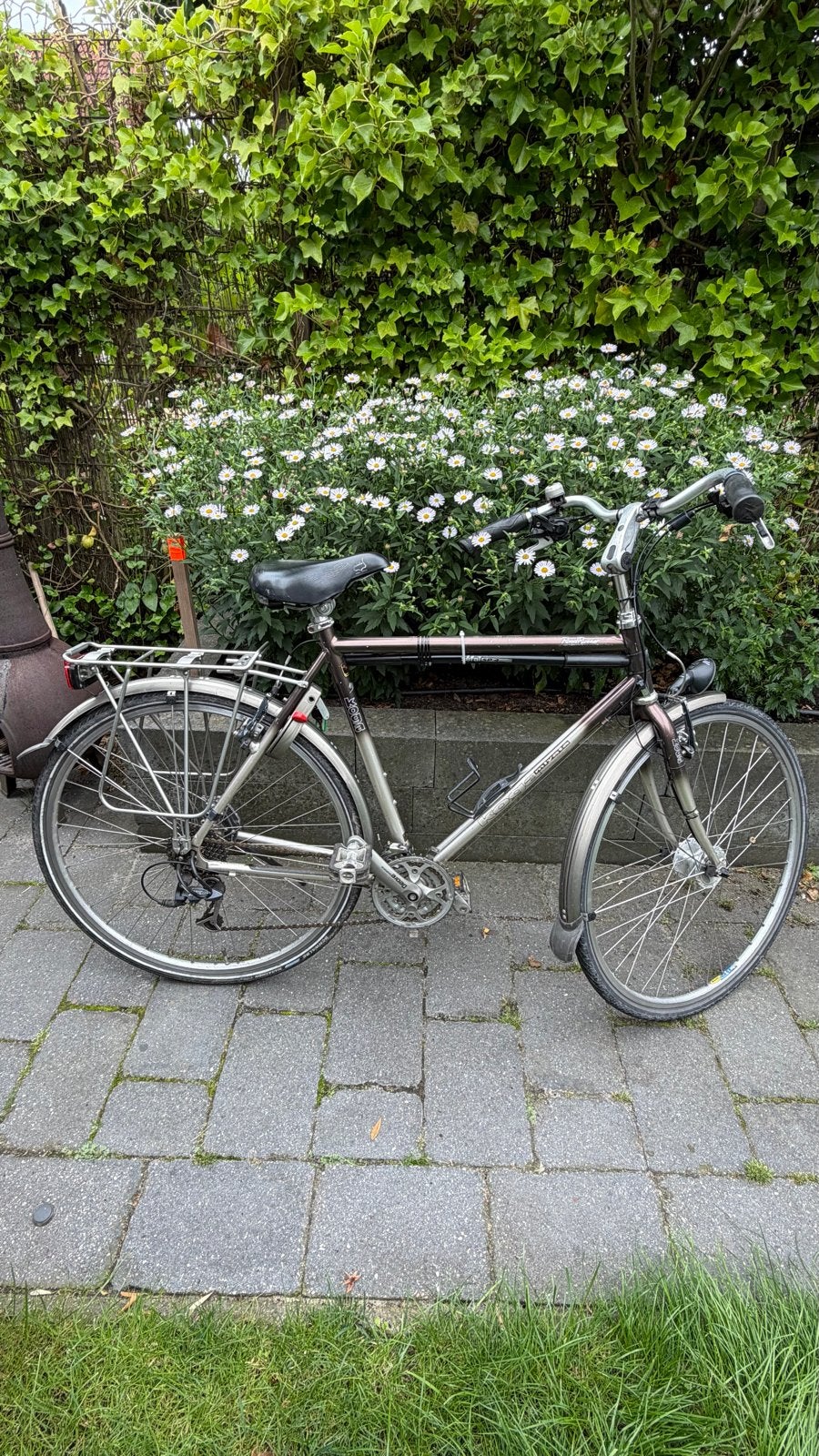 Koga Miyata Roadrunner 57 cm - Herenfiets, Ophalen, 28 inch, Gebruikt, Velgrem