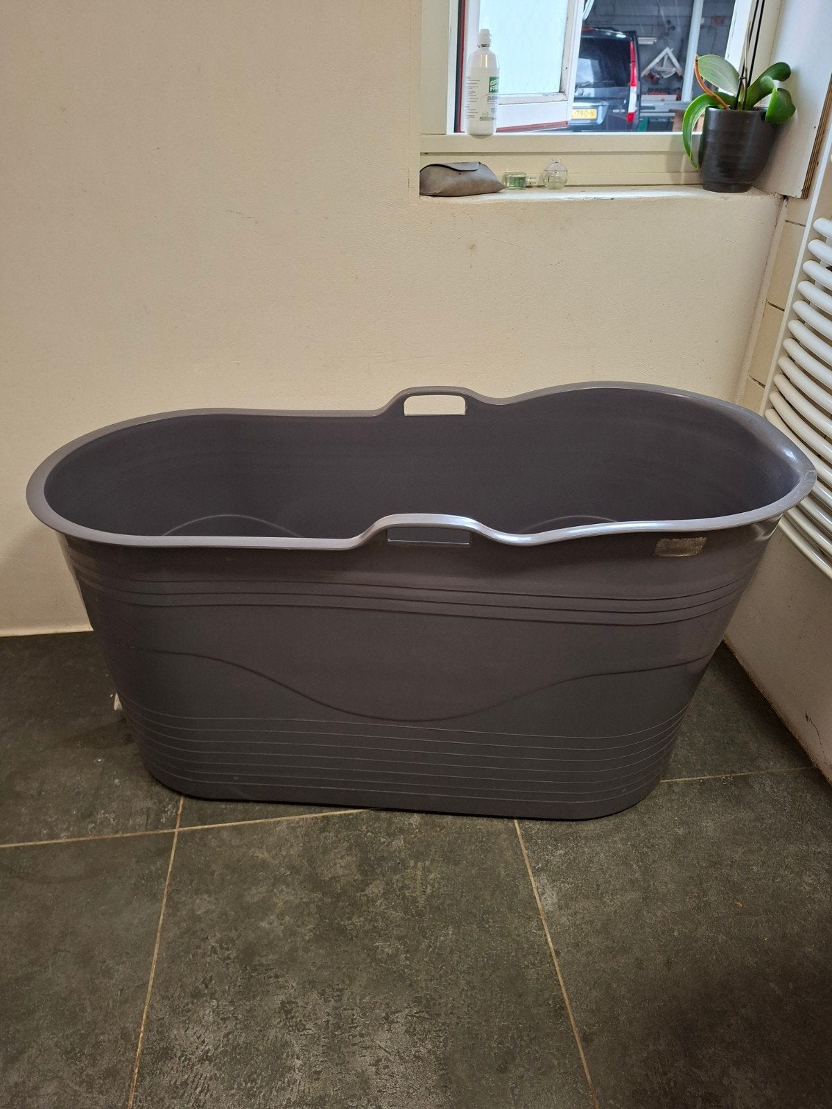 los zitbad grijs, Ophalen, Zo goed als nieuw, 50 tot 100 cm, Minder dan 100 cm