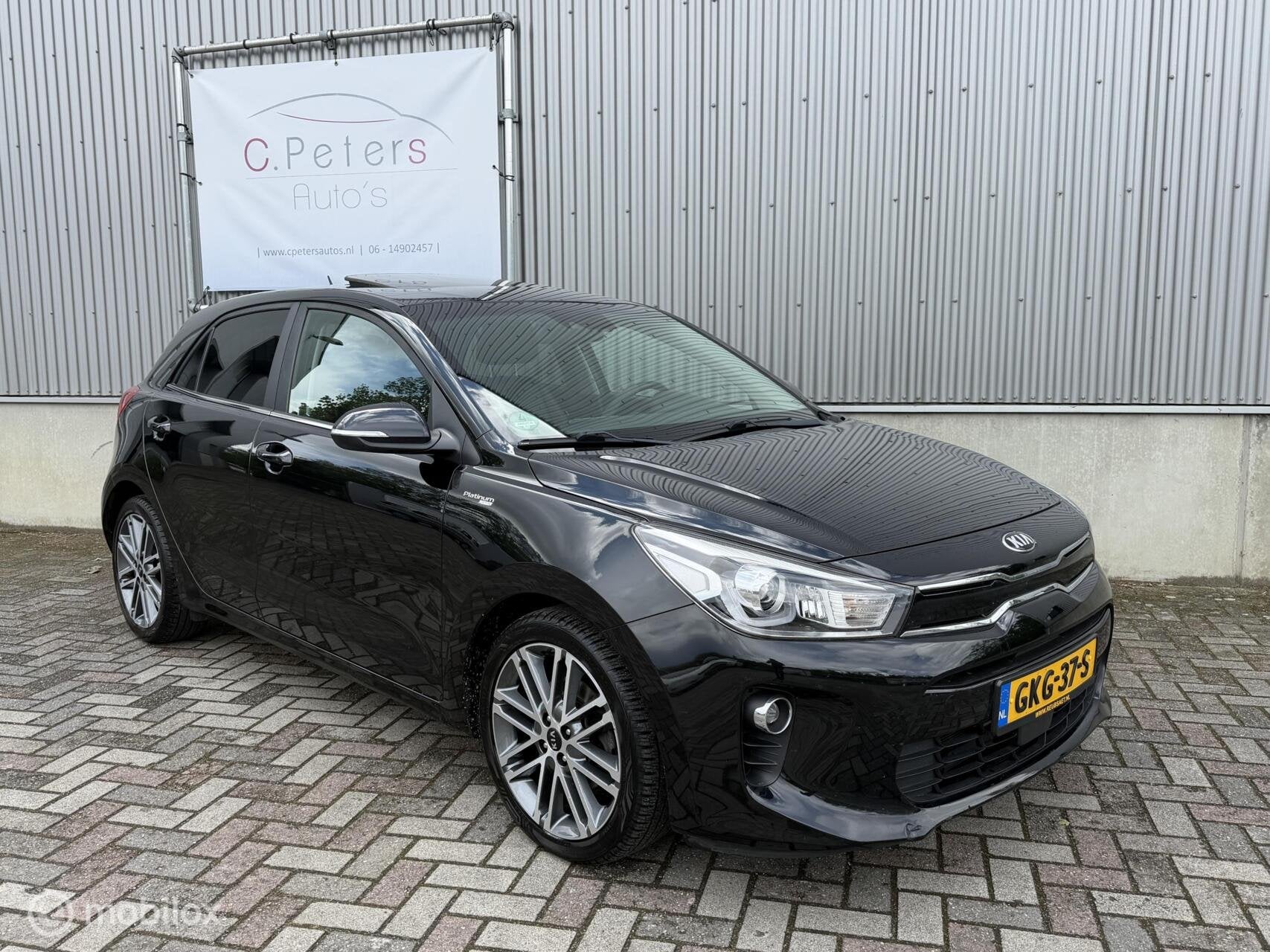 Kia Rio 1.0 TGDI 120PK Platinum / Schuifdak / Leer / Carplay, 450 kg, Gebruikt, Euro 6, Leder